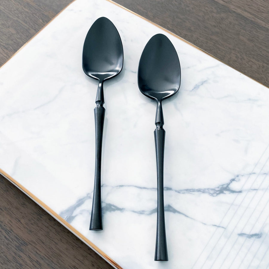 Laurel Tea Spoons - Set of 4 - Tea + Linen