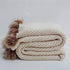 Luxe Chenille Throw - 51"x63" - Tea + Linen