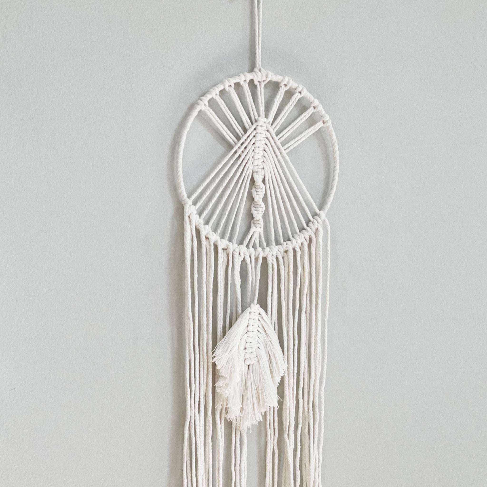 Macrame Wall Hanging - Tea + Linen