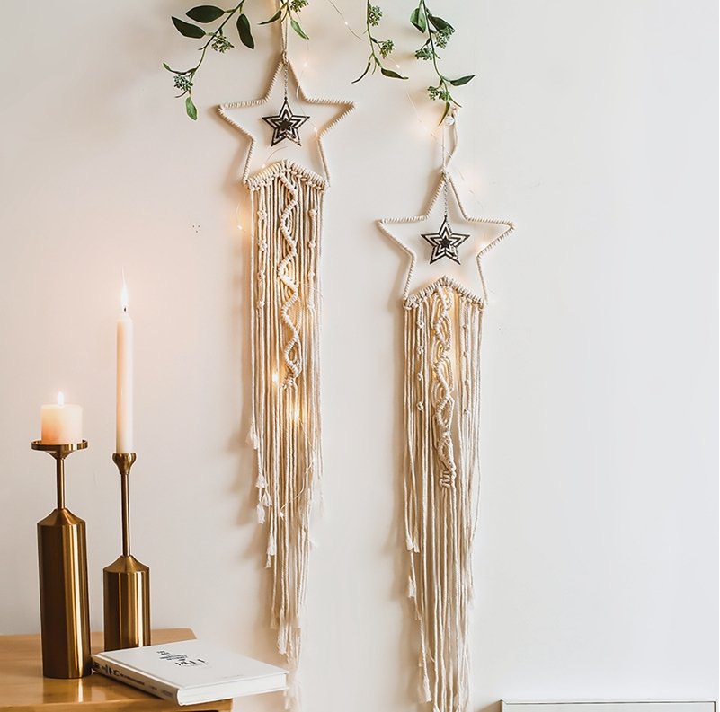Macrame Wall Hanging - Tea + Linen