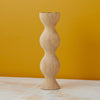 Mango Wood Pillar Candle Holder, Large (pre-order) - Tea + Linen