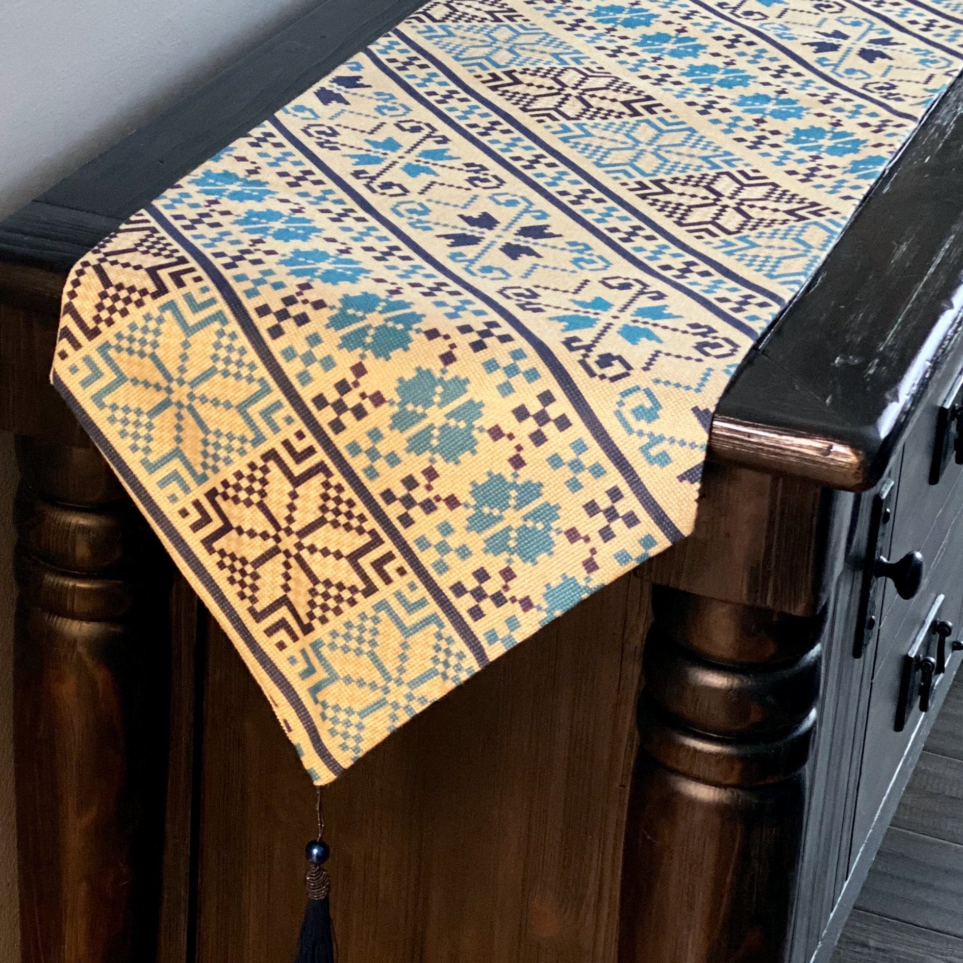 Matis Table Runner - Tea + Linen