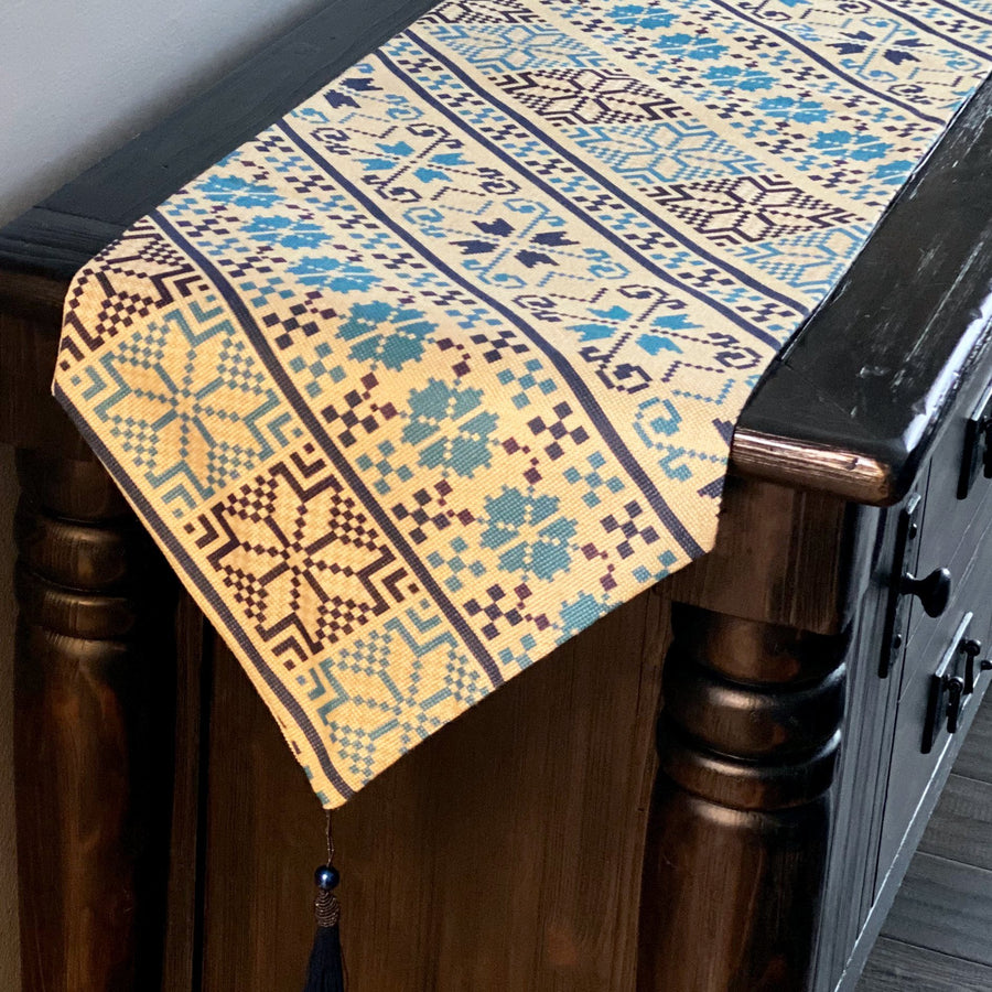 Matis Table Runner - Tea + Linen