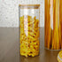 Medium Bamboo and Glass Storage Canister - Tea + Linen