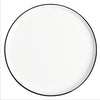 Milo Black Rim 10” Plates - Set of 4 - Tea + Linen