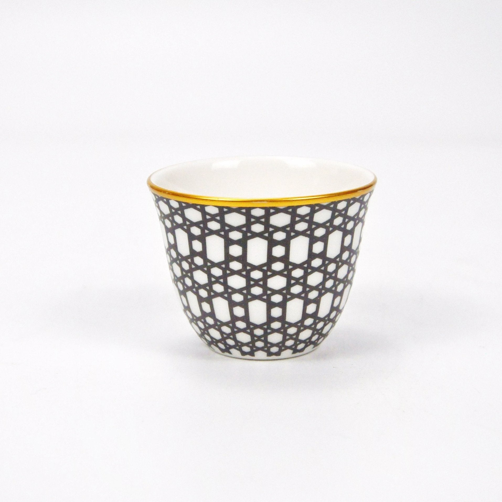 Mina Arabic Coffee Cups - Set of 6 - Tea + Linen