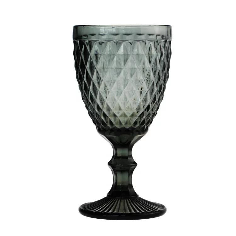 Mira Glass Water Goblet - Tea + Linen
