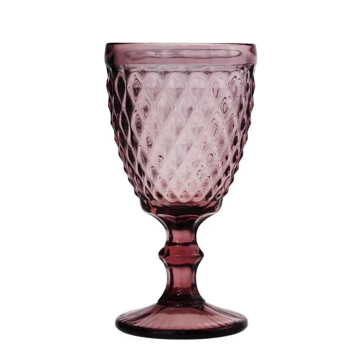 Mira Glass Water Goblet - Tea + Linen