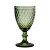 Mira Glass Water Goblet - Tea + Linen