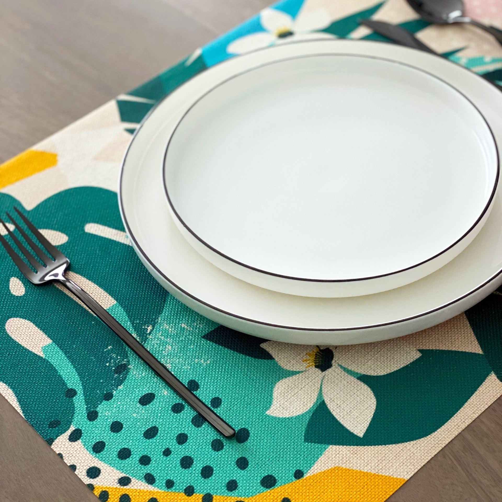 monstera placemat Monstera Summer Placemat