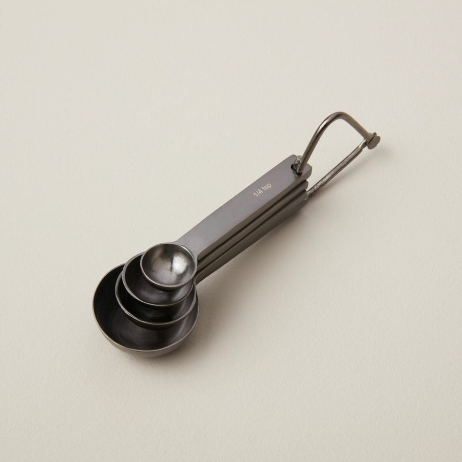 Onyx Measuring Spoons - Tea + Linen