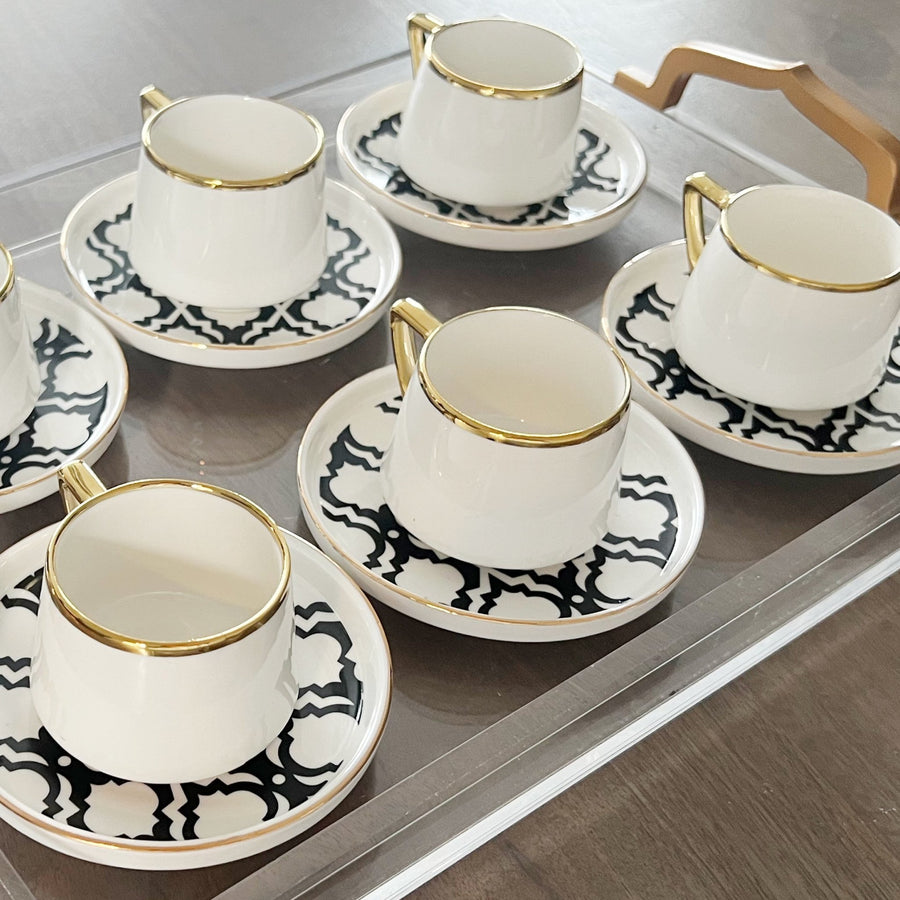 Pelen Coffee Cups - Set of 6 - Tea + Linen