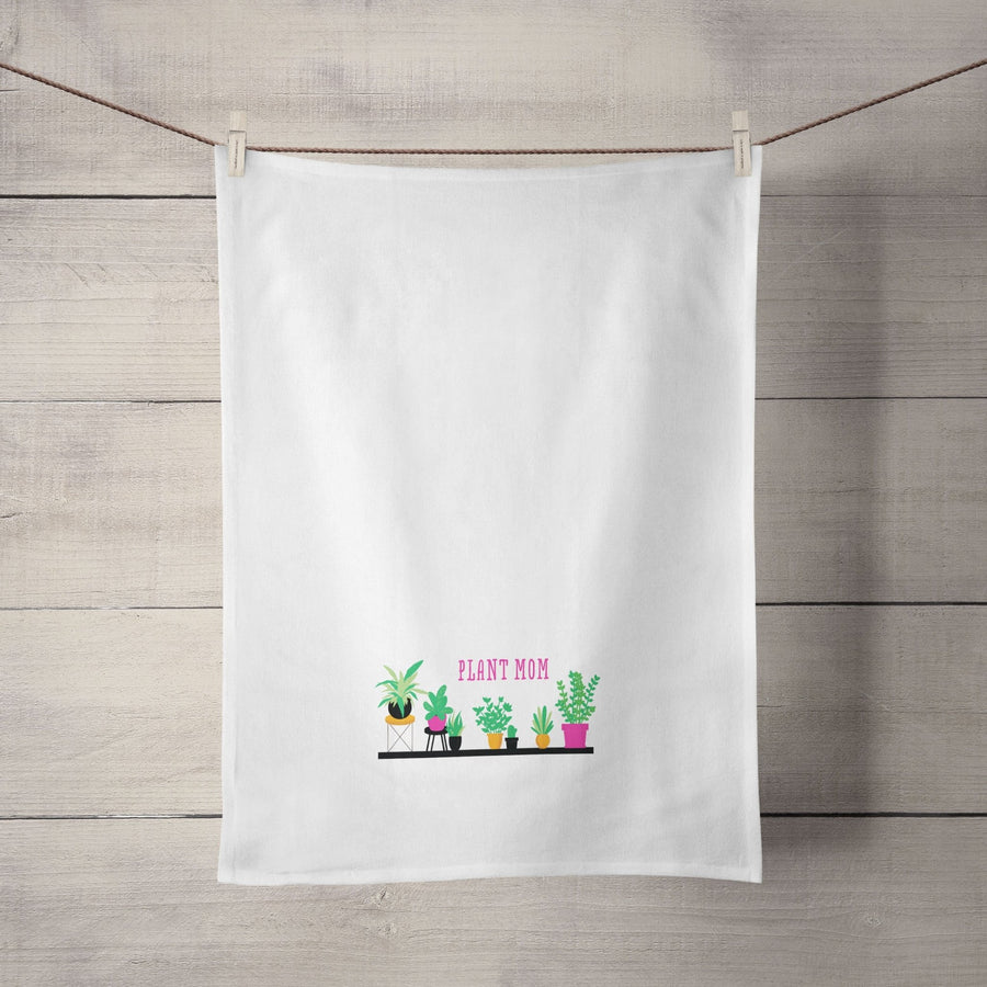 Plant Mom Tea Towel - Tea + Linen