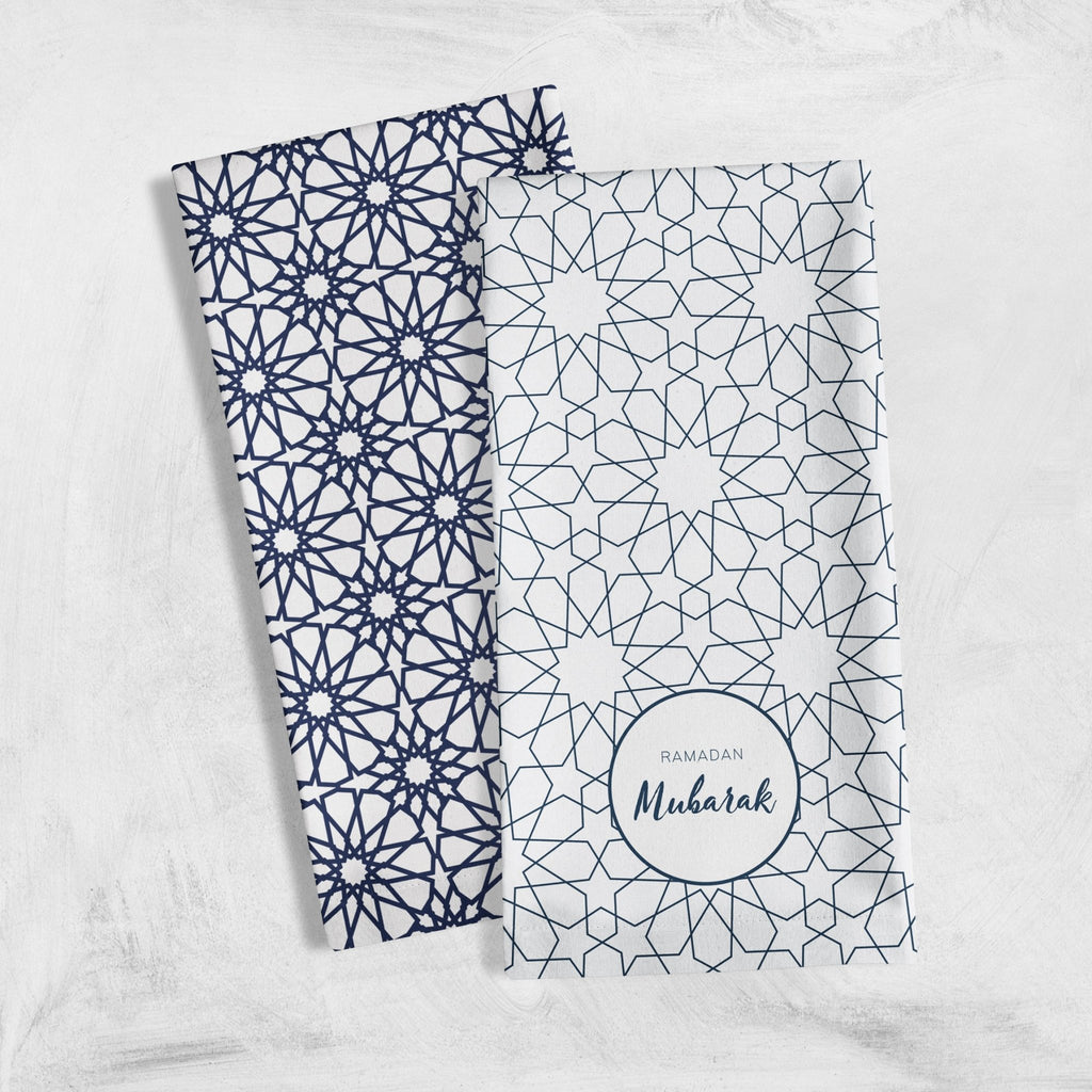 Ramadan Mubarak Tea Towel - Tea + Linen