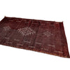 Rectangle Cactus Silk Pillow Cover - Maroon - Tea + Linen
