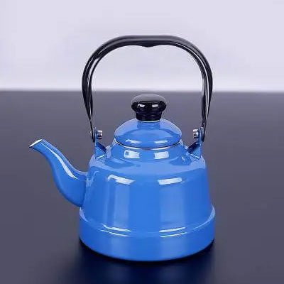 Retro Enamel Double Tea Pot - Tea + Linen