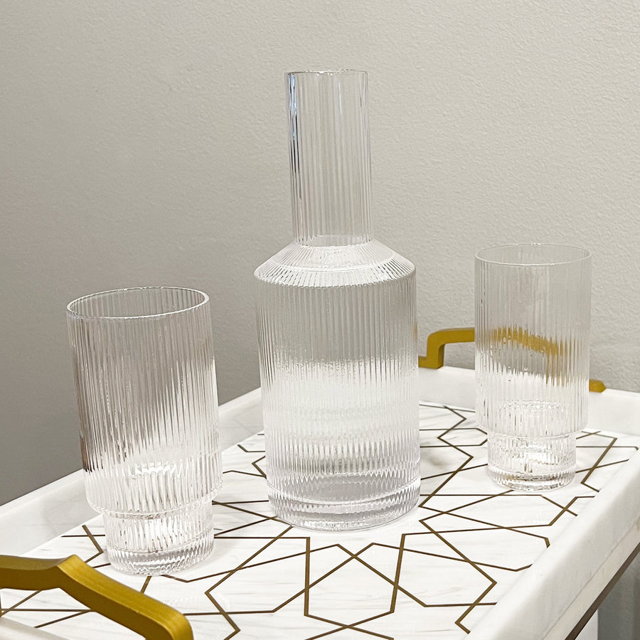 Stay Hydrated Thanks to These Modern Carafe and Cup Sets