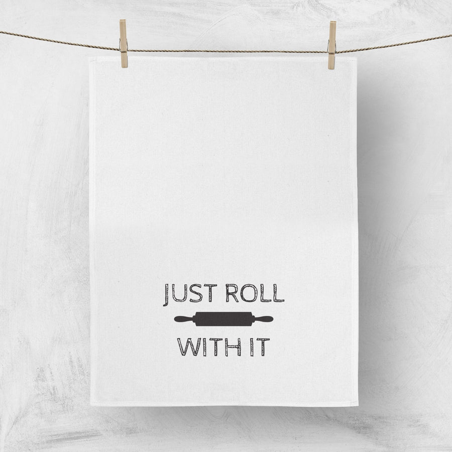 Roll with it Tea Towel - Tea + Linen