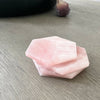 Rose Quartz Hexagon Coasters - Set of 4 - Tea + Linen