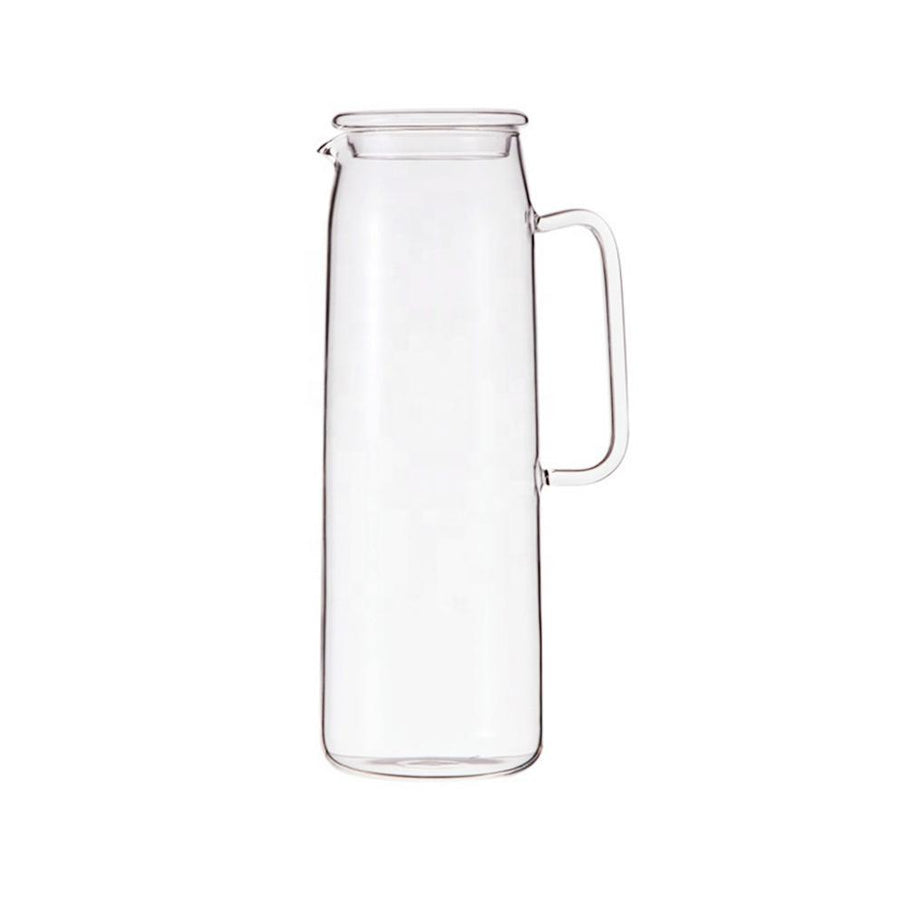 Glass Water Pitcher with Handle, 33.8 oz. - Moroccan Glass - Revival™