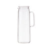 Safi Glass Pitcher with Clear Lid - Tea + Linen