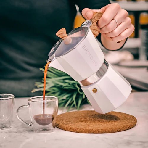 Stovetop Moka Pot, Mint Green