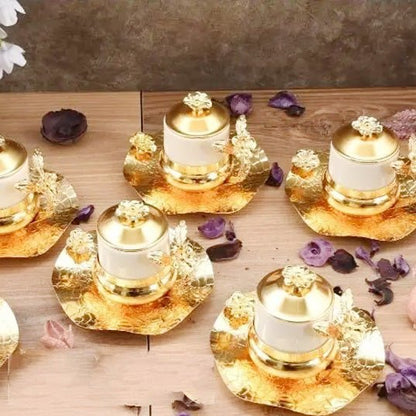 Taj Coffee Cups - Set of 6 - Tea + Linen