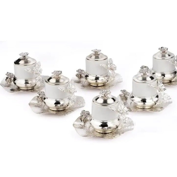 Taj Coffee Cups - Set of 6 - Tea + Linen