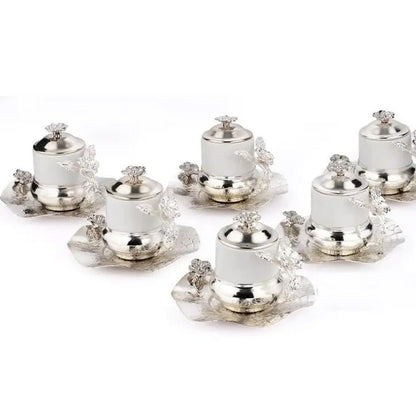 Taj Coffee Cups - Set of 6 - Tea + Linen