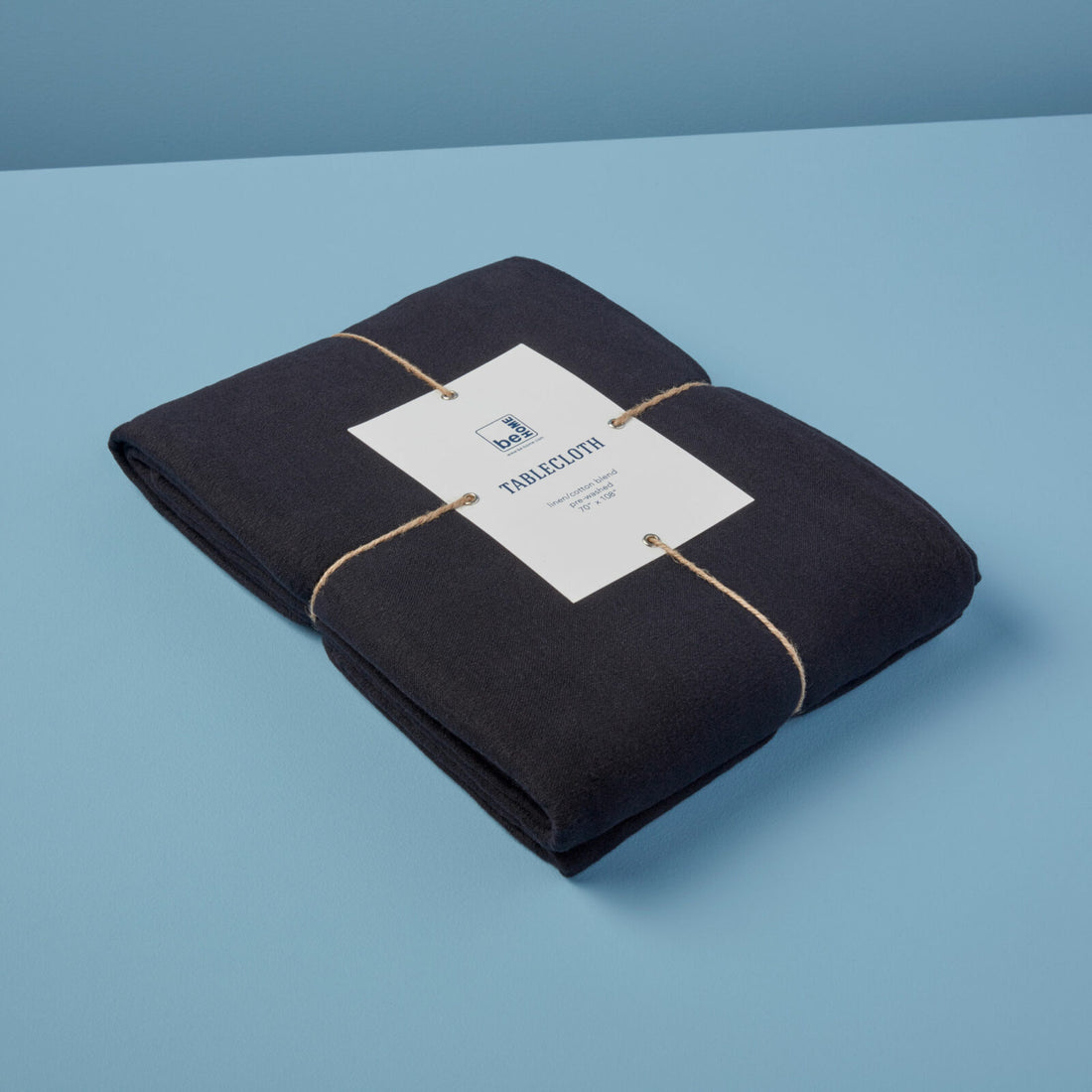 Linen Tablecloth, Black