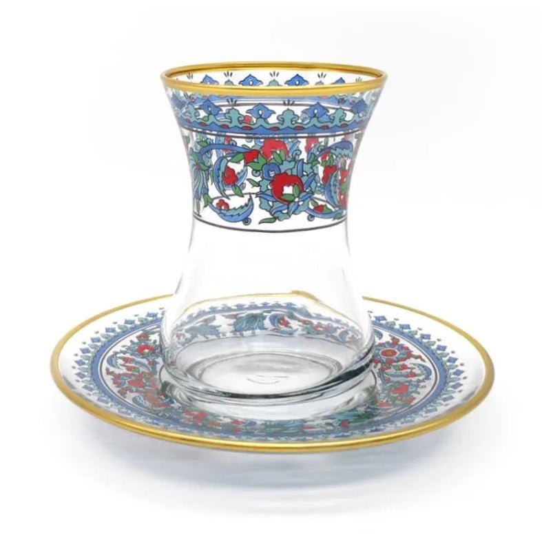 Topkapi Tea Cups - Set of 6 - Tea + Linen