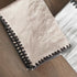 Triangle Stitch Dinner Napkins - Set of 4 - Tea + Linen