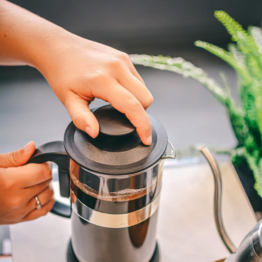 Zurich Black French Press, 1L - Tea + Linen